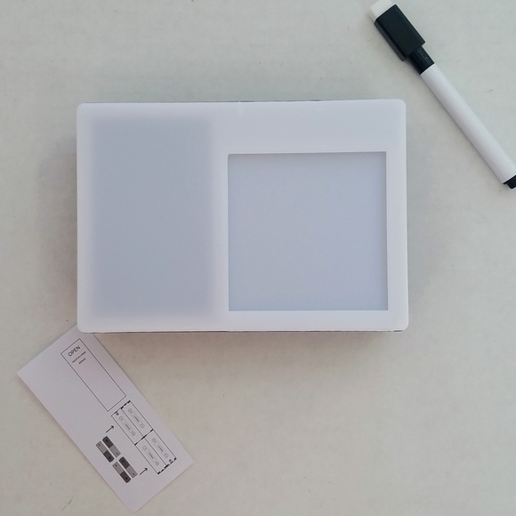 Picture Frame Accents 2 In Dry Erase Board Led Light Up Photo